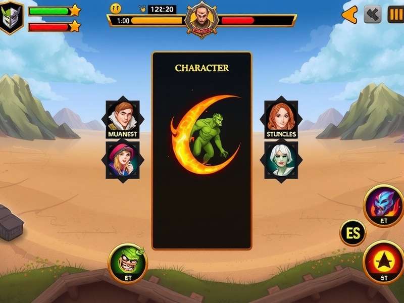 Scorcher Surge Character Selection Screen